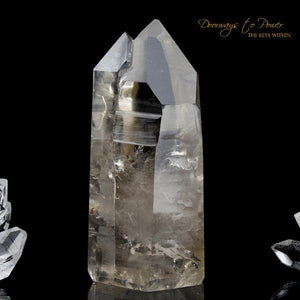 Golden Lemurian Twin Crystal