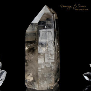 Golden Lemurian Record Keeper Crystal
