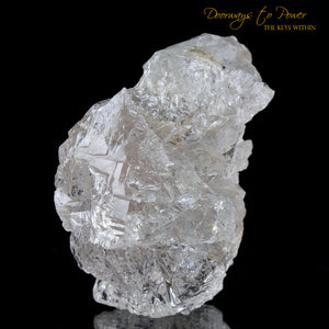 Goshenite Morganite Elestial Crystal