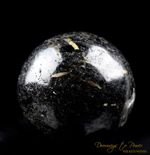 Nuummite Crystal Sphere Greenland