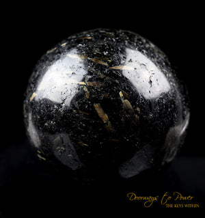 Nuummite Sphere