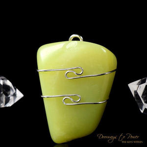 Healerite Crystal Pendant