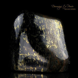 Healers Gold Crystal Altar Stone