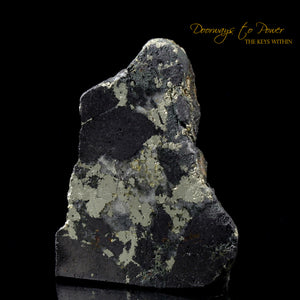 Healers Gold Crystal Altar Stone 'Alchemy & Abundance'