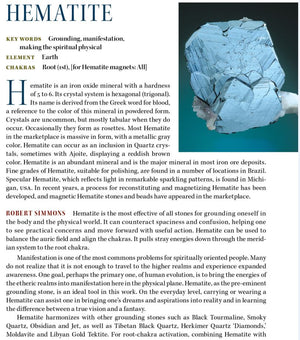 Hematite Metaphysical Properties