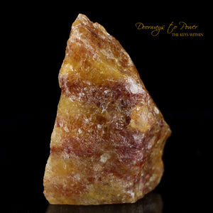 Azozeo Activated Himalaya Red Gold Azeztulite Crystal