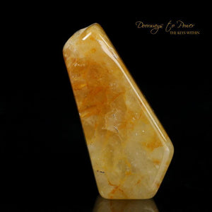 Himalaya Red Gold Azeztulite Crystal