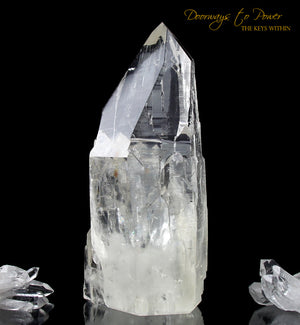 XL Azozeo Super Activated Himalayan Nirvana Cathedral Twin Quartz Crystal