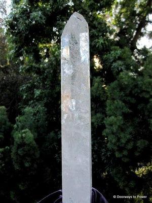17" John of God Quartz Devic Temple Crystal Tower
