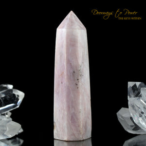 Kunzite Crystal Altar Stone 'Universal Love'