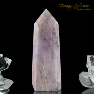 Kunzite Crystal Altar Stone 'Universal Love'