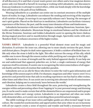 Labradorite Metaphysical Properties