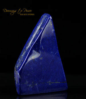 Lapis Lazuli & Pyrite Crystal Altar Stone