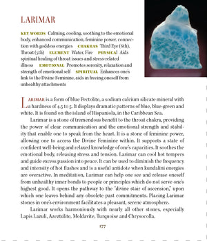 Larimar Crystal Properties