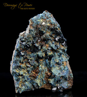Lazulite Crystal Altar Stone