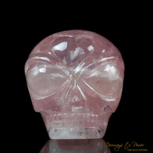 Rose Quartz ET Crystal Skull Leandro DE Souza