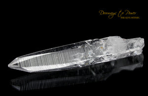 Colombian Lemurian Light Quartz Crystal Record Keeper Laser Wand
