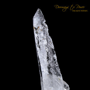 Lemurian Light Quartz Crystal Wand