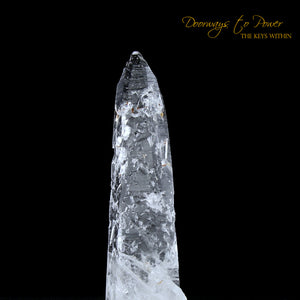 Lemurian Light Quartz Crystal Wand