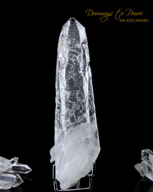 Lemurian Quartz Crystal Wand