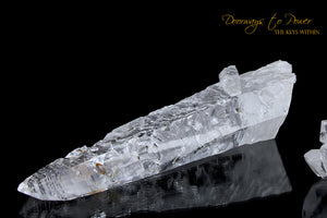 Lemurian Light Quartz Crystal Wand