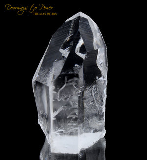 Lemurian Light Quartz Record Keeper Time Link Crystal Point