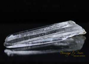 Lemurian Quartz Crystal Wand
