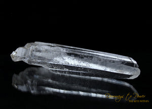 Lemurian Light Ray Twin Quartz Crystal Wand