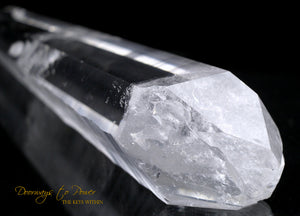 Lemurian Quartz Crystal Healing Wand