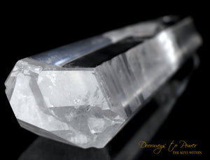 Lemurian Quartz Crystal Wand
