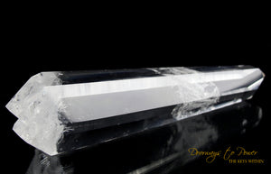Lemurian Quartz Crystal Healing Wand