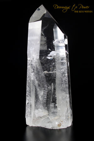 Lemurian Lightbrary Temple Heart Dow Quartz Crystal 