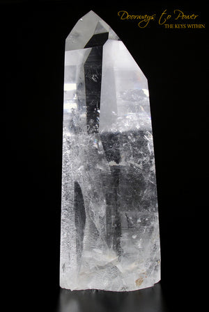 Massive Lemurian Lightbrary Temple Heart Dow Quartz Crystal 'ERA of LIGHT'