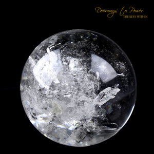 Lemurian Manifestation Quartz Crystal Sphere