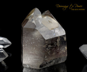 Lemurian Manifestation Quartz Twin Crystal Point (Unique)