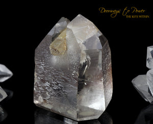 Lemurian Manifestation Quartz Twin Crystal Point (Unique)
