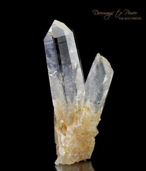 Lemurian Mist Twin Crystal