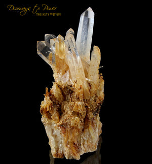 Rare Lemurian Mist Crystal Cluster