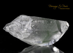 Lemurian Phantom Quartz 8 sided Grounding Crystal 'ERA of LIGHT' 