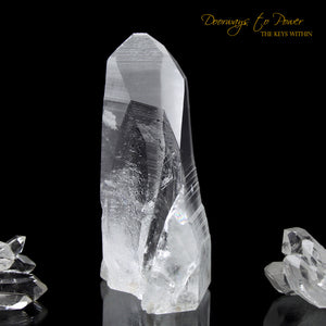 Lemuria Quartz Crystal 'Light Language 9D Energy Gateway'
