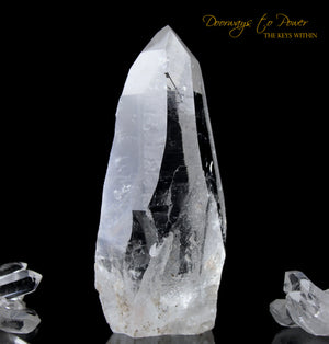 Lemurian Light Seed Quartz Isis Crystal Record Keeper Point