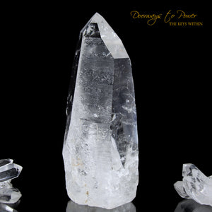 Lemurian Light Seed Quartz Isis Crystal Record Keeper Point