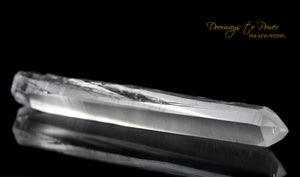 Lemurian Quartz Master Crystal Wand