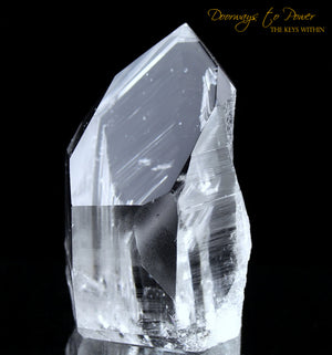 Lemurian Quartz Record Keeper Crystal 'Light Language 9D Energy Portal'