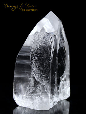 Lemurian Quartz Record Keeper Crystal 'Light Language 9D Energy Portal'