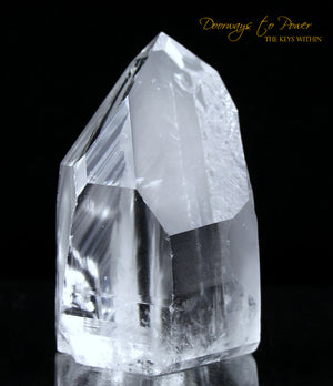 Lemurian Quartz Record Keeper Crystal 'Light Language 9D Energy Portal'