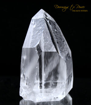 Lemurian Quartz Record Keeper Crystal 'Light Language 9D Energy Portal'