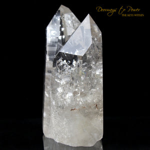 Lemurian Quartz Tantric Twin Crystal Point