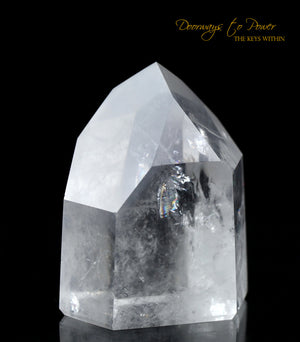 Lemurian White Phantom Quartz Shaman Dow Crystal 'RE BIRTH'