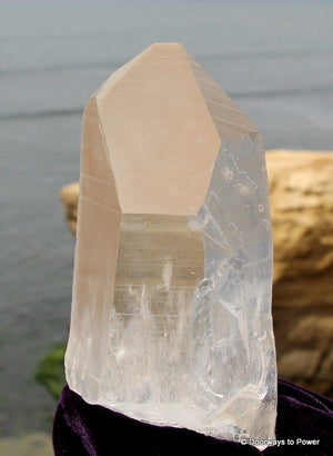 Lemurian Light Master Record Keeper Quartz Crystal